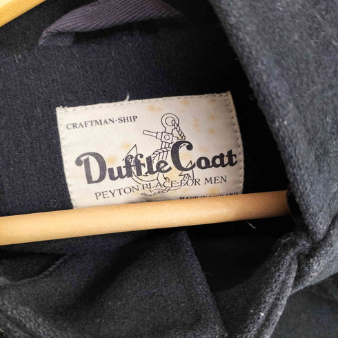 ピーピーエフエム PPFM 80s イングランド製 ウールメルトン ダッフルコート Y2K メンズ